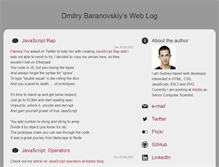 Tablet Screenshot of dmitry.baranovskiy.com